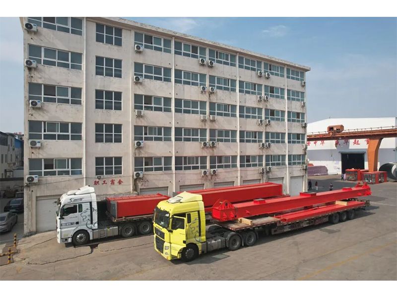 千里履約 | 36車部件，見(jiàn)證600t雙主梁門(mén)式起重機(jī)的跨省征程